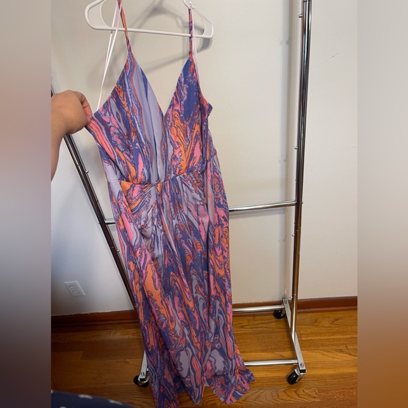 Chelsea 28 purple (multi) maxi dress - worn only once - Picture 3 of 3